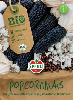 BIO Popkornmais, Sehr Gesunde Und Standfeste Sorte Die Einen Nussig-aromatischen Geschmack Hat 7 BIO Popkornmais, Sehr Gesunde Und Standfeste Sorte Die Einen Nussig-aromatischen Geschmack Hat -SaatWelt Verkäufe bio popkornmais