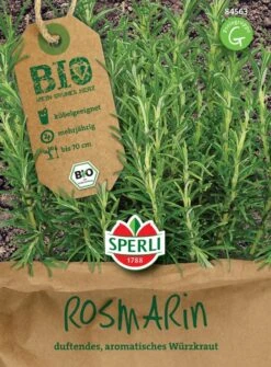 BIO Rosmarin, Intensiv Duftendes Immergrünes Würzkraut 7 BIO Rosmarin, Intensiv Duftendes Immergrünes Würzkraut -SaatWelt Verkäufe bio rosmarin