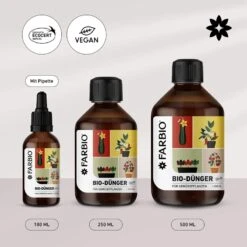 FARBIO® Bio-Dünger Für Gemüsepflanzen 100-500ml 10 FARBIO® Bio-Dünger Für Gemüsepflanzen 100-500ml -SaatWelt Verkäufe farbio gemuese 500ml 12