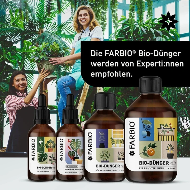 FARBIO® Bio-Dünger Für Gemüsepflanzen 100-500ml 4 FARBIO® Bio-Dünger Für Gemüsepflanzen 100-500ml – Bild 2