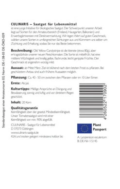 Bestseller -SaatWelt Verkäufe fleischtomate old yellow candystripe2