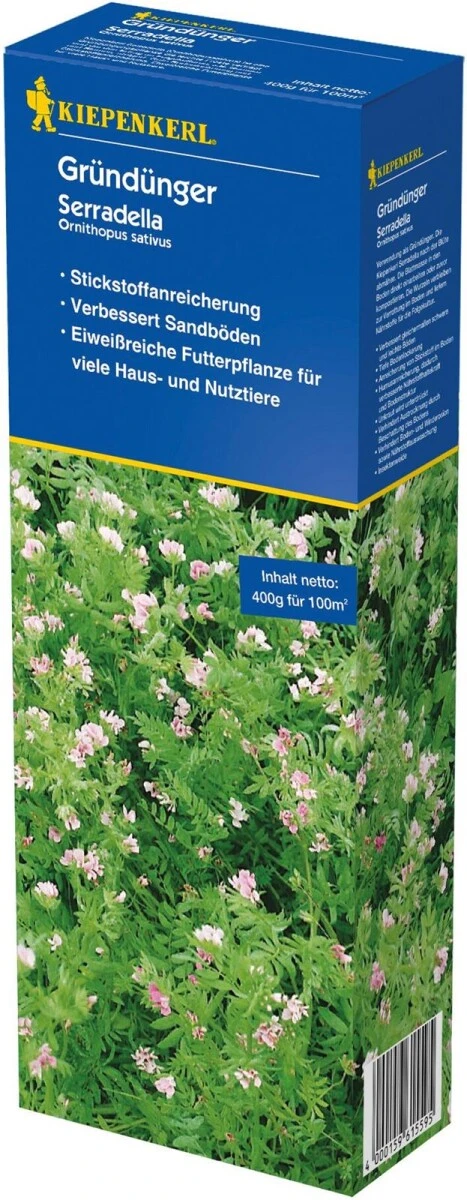 Gründünger Serradella, Inhalt 400 G Für 100 M², Gesunderhaltung Und Verbesserung Des Bodens 3 Gründünger Serradella, Inhalt 400 G Für 100 M², Gesunderhaltung Und Verbesserung Des Bodens
