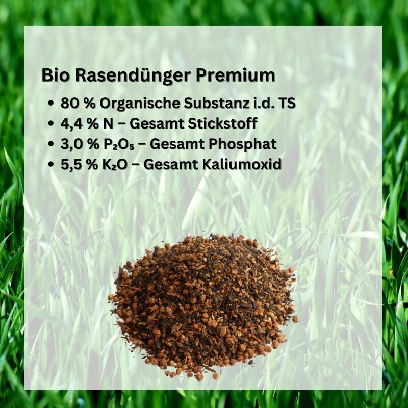 GardenTaurus® Rasendünger, 2,5 - 25kg, Naturdünger Für Sattes Grün, 100% Natürliche Inhaltsstoffe 3 GardenTaurus® Rasendünger, 2,5 - 25kg, Naturdünger Für Sattes Grün, 100% Natürliche Inhaltsstoffe