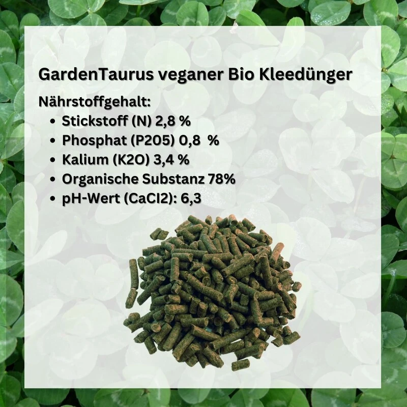 GardenTaurus® Veganer Kleedünger |für Optimales Pflanzenwachstum 6 GardenTaurus® Veganer Kleedünger |für Optimales Pflanzenwachstum – Bild 4