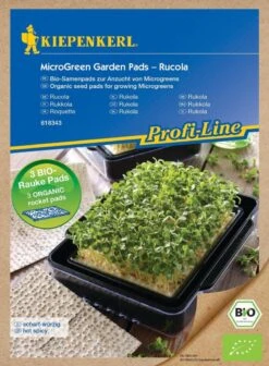 BIO Microgreen Nachfüllpads Rucola, Bio-Samenpads Zur Anzucht Von Keimsprossen