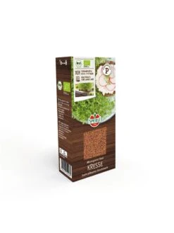 BIO Microgreen-Saat Kresse, Großpackung 200 G, Geschmack: Herb-pikanter