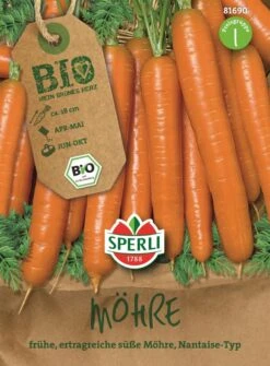 Möhre Nantaise Typ BIO -SaatWelt Verkäufe moehre nantaise typ bio