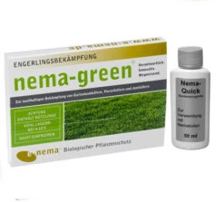 Nema-Green (50 Mio) + Nema-Quick (50 Ml) Kombi-Packung HB Nematoden Zur Bekämpfung Des Gartenlaubkäfers