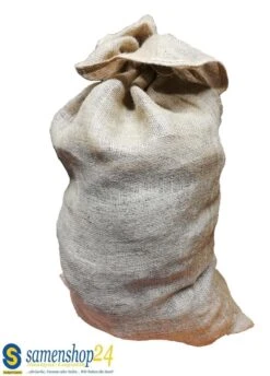 Samenshop24® Premium Jutesäcke Aus 100 % Naturfaser, Neu, Größe 110cm X 60cm, Strapazierfähig, ökologisch, Kartoffelsack, Aufbewahrung Für Obst/ Gemüse, Winterschutz, Deko Uvm.
