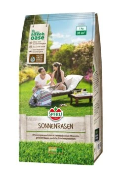 SPERLI's Sonnenrasen, 1 Kg Für Ca. 35 M², Wassersparend Durch Tiefwachsende Wurzeln